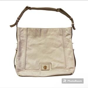 Marc By Marc Jacobs Purse Large Leather Shoulder Bag Turn-Lock